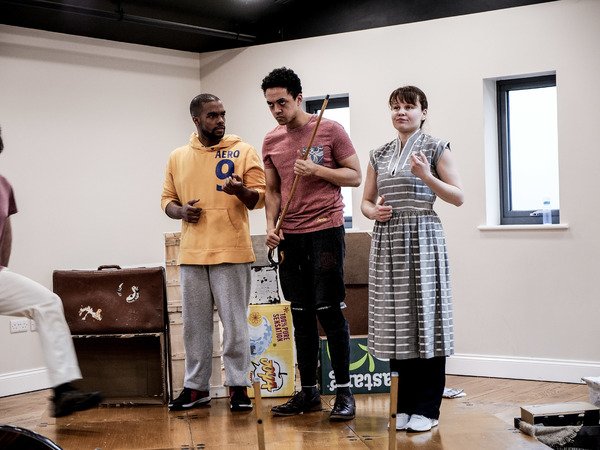 Photo Flash: Barn Theatre Presents THE BUTTERFLY LION Now In Rehearsal Image